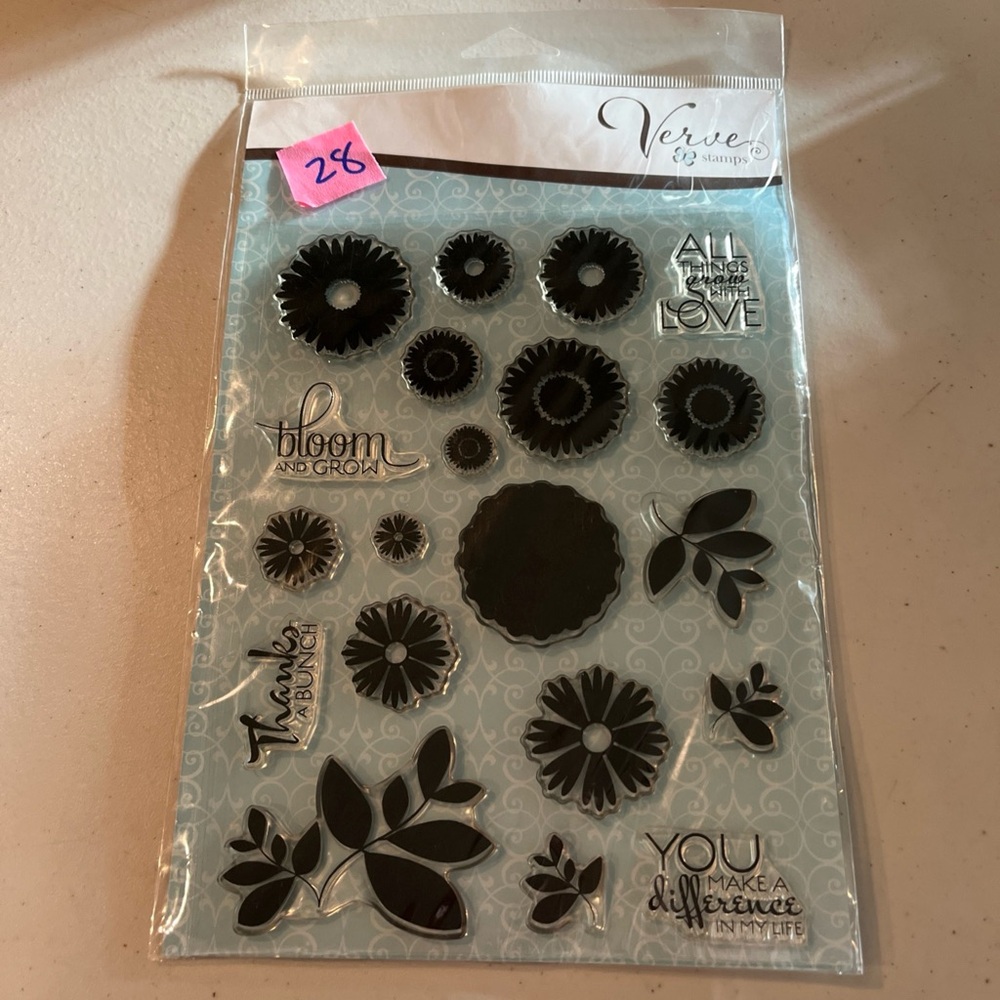 Verve Clear Stamps Set